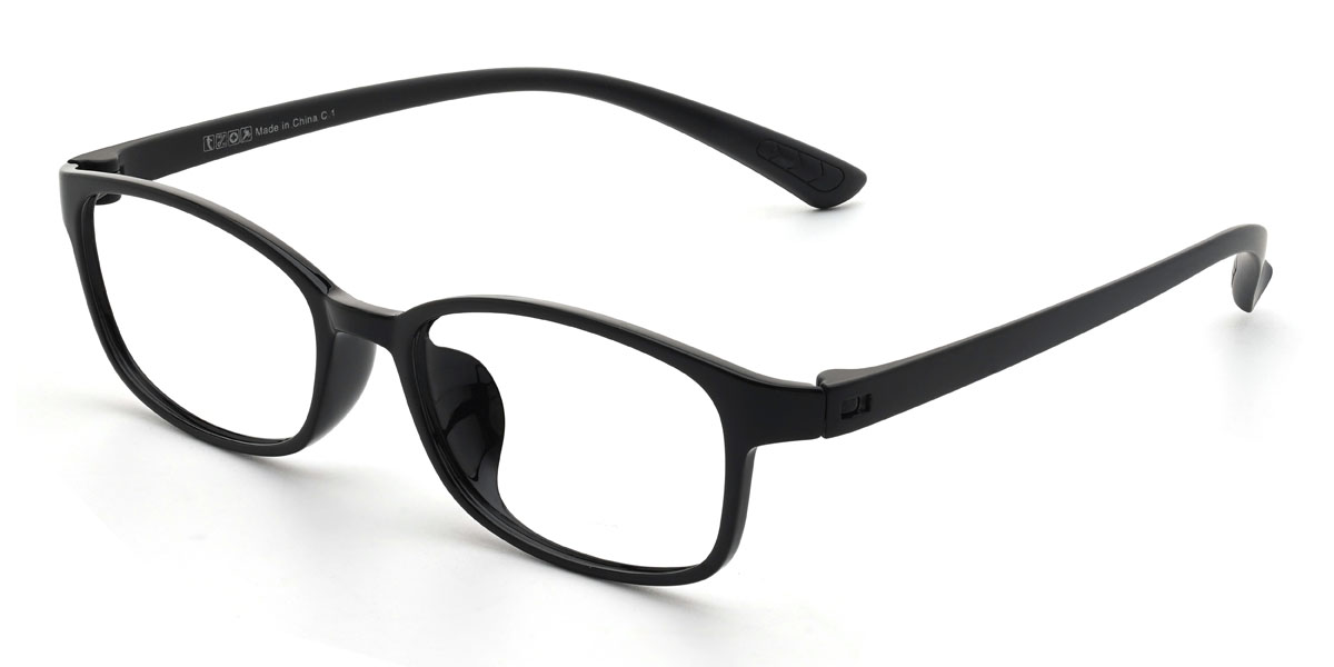 Black Graciela Glasses - Rectangle Glasses
