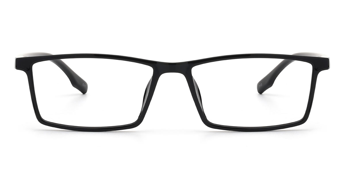 Black Candace - Rectangle Glasses