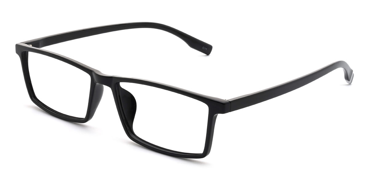 Black Candace Glasses - Rectangle Glasses