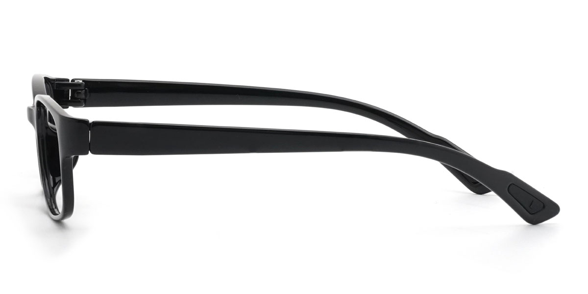 Black Deja Glasses - Rectangle Glasses