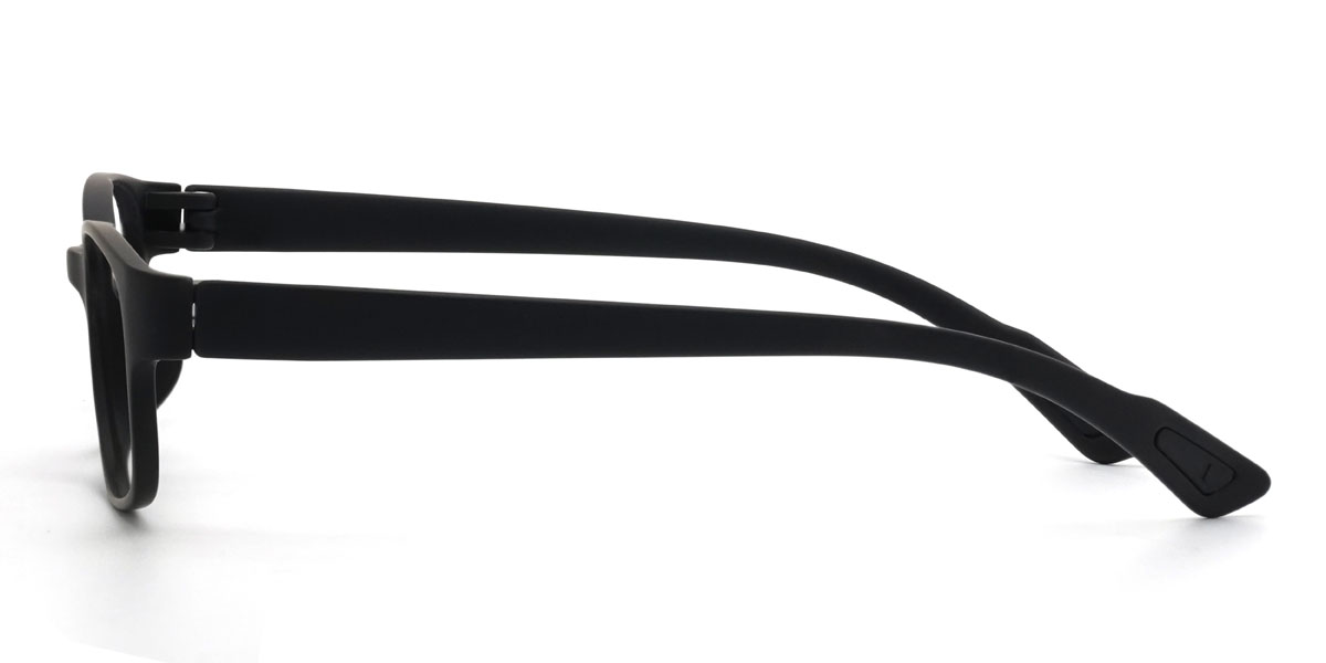 Noir mat Deja Lunettes - Rectangle Glasses