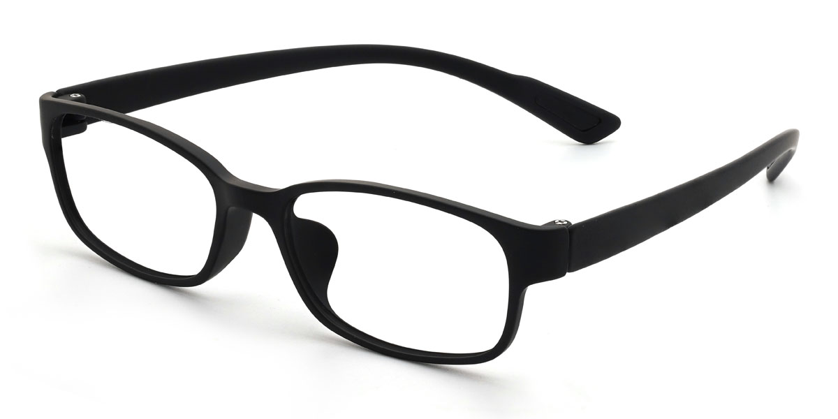 Noir mat Deja Lunettes - Rectangle Glasses