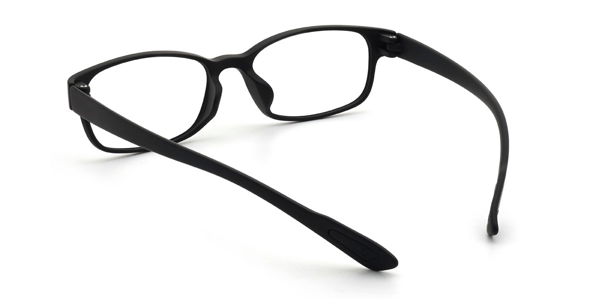 Noir mat Deja Lunettes - Rectangle Glasses