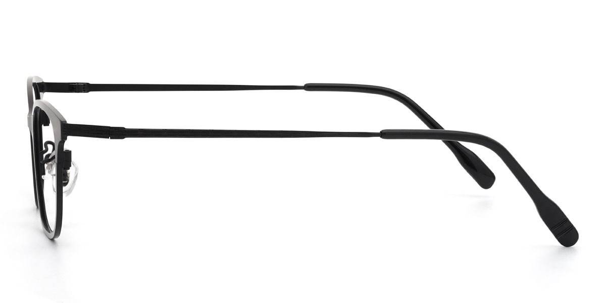 Black Jordi Glasses - Rectangle Glasses