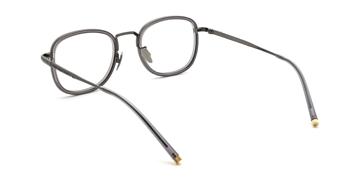 Grey Pietro Glasses - Oval Glasses