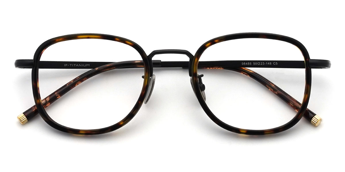 Tortoiseshell Pietro Glasses - Oval Glasses