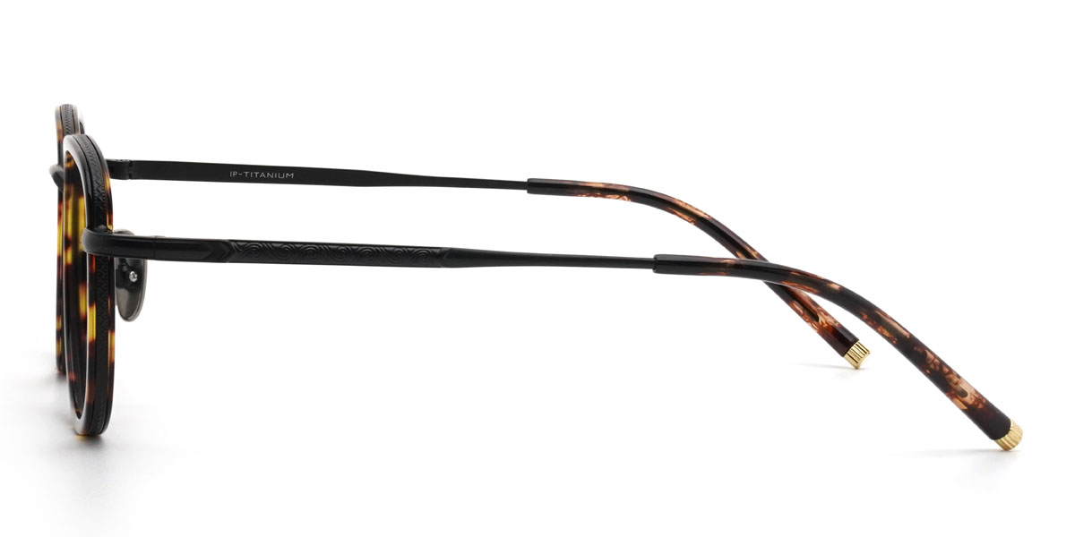 Tortoiseshell Pietro Glasses - Oval Glasses