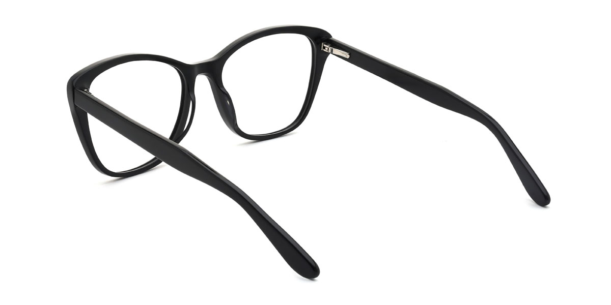 Black Shahad Glasses - Cat Eye Glasses