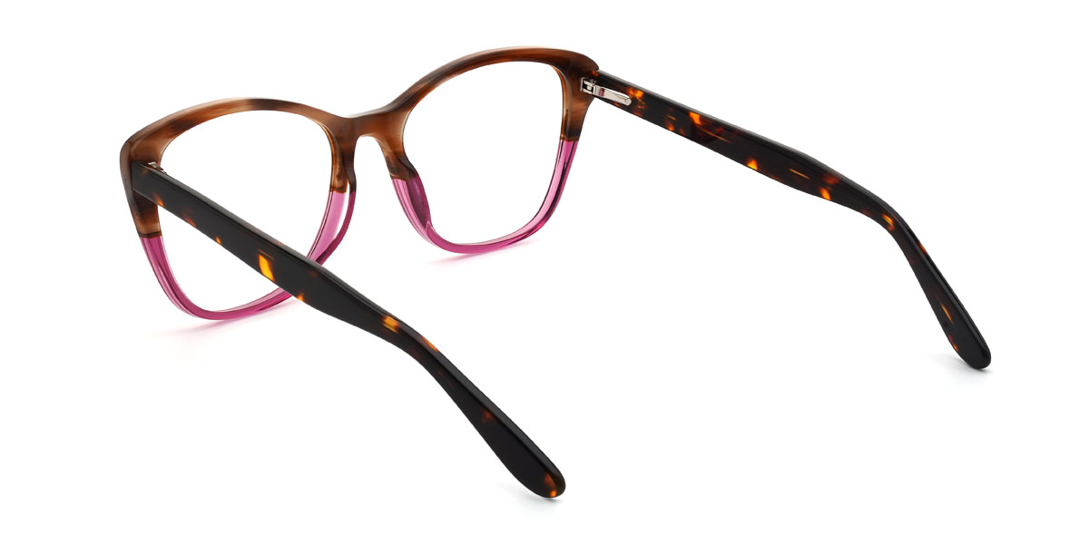 Fa Eresz Rózsaszín Shahad Szemüveg - Cat Eye Glasses