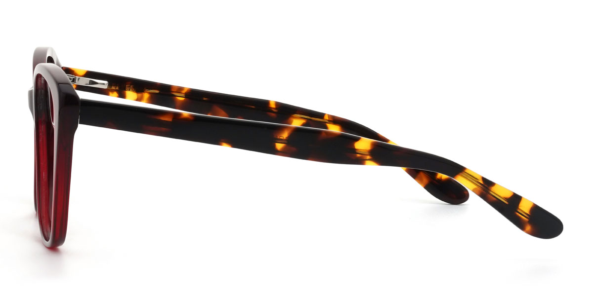 Wine Shahad Glasses - Cat Eye Glasses