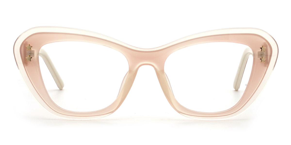 Rose Pink Nyjah - Cat Eye Glasses