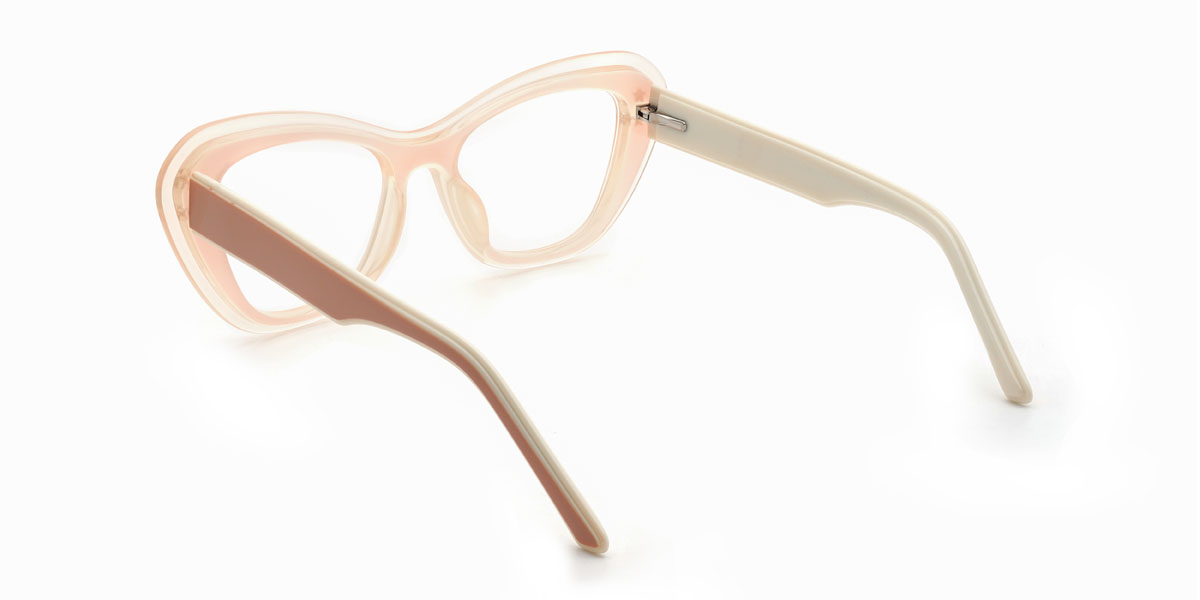 Rose Pink Nyjah Glasses - Cat Eye Glasses