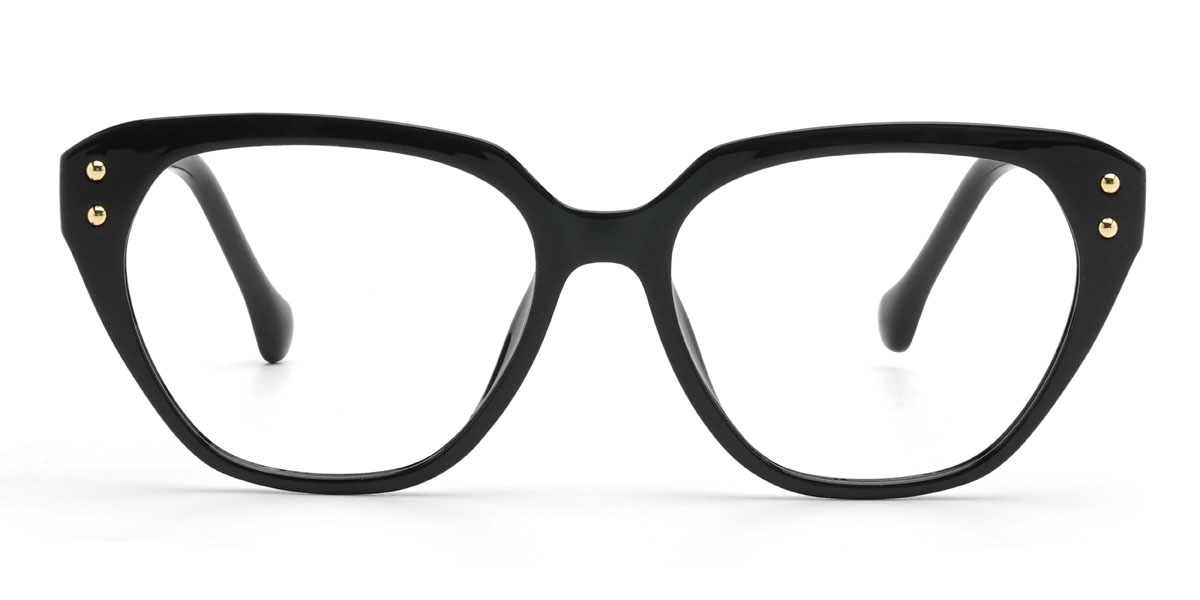 Black Annalia - Cat Eye Glasses