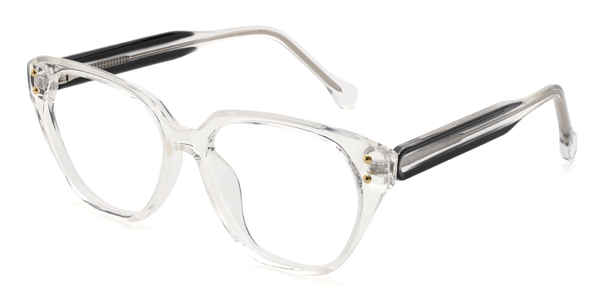 Clear Annalia Glasses - Cat Eye Glasses
