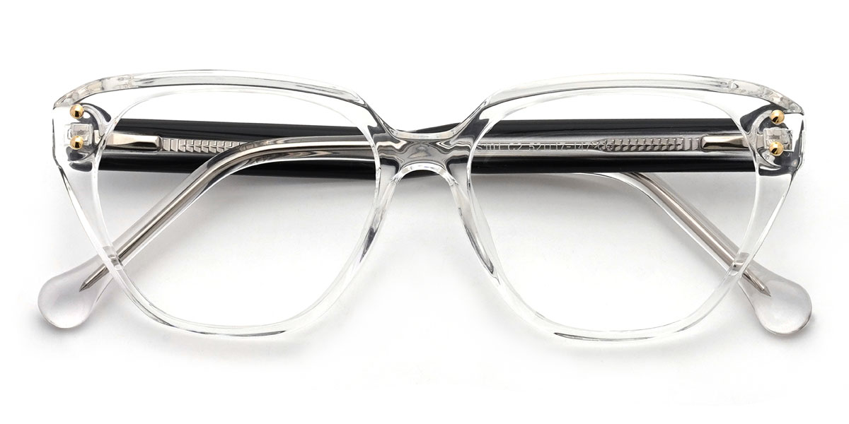 Clear Annalia Glasses - Cat Eye Glasses