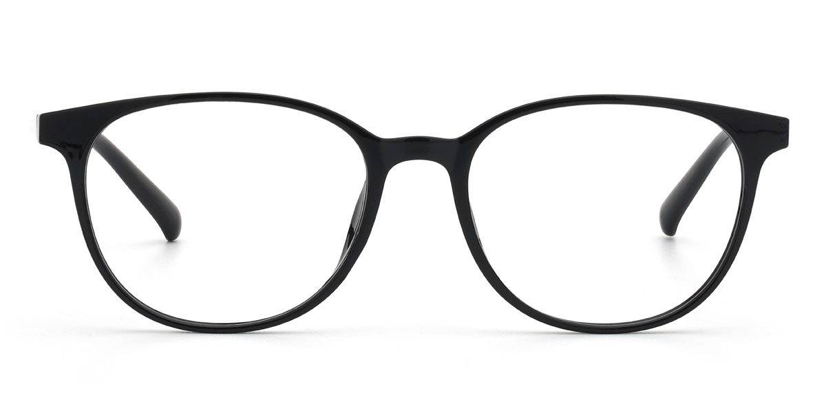 Black Eevee Glasses - Oval Glasses