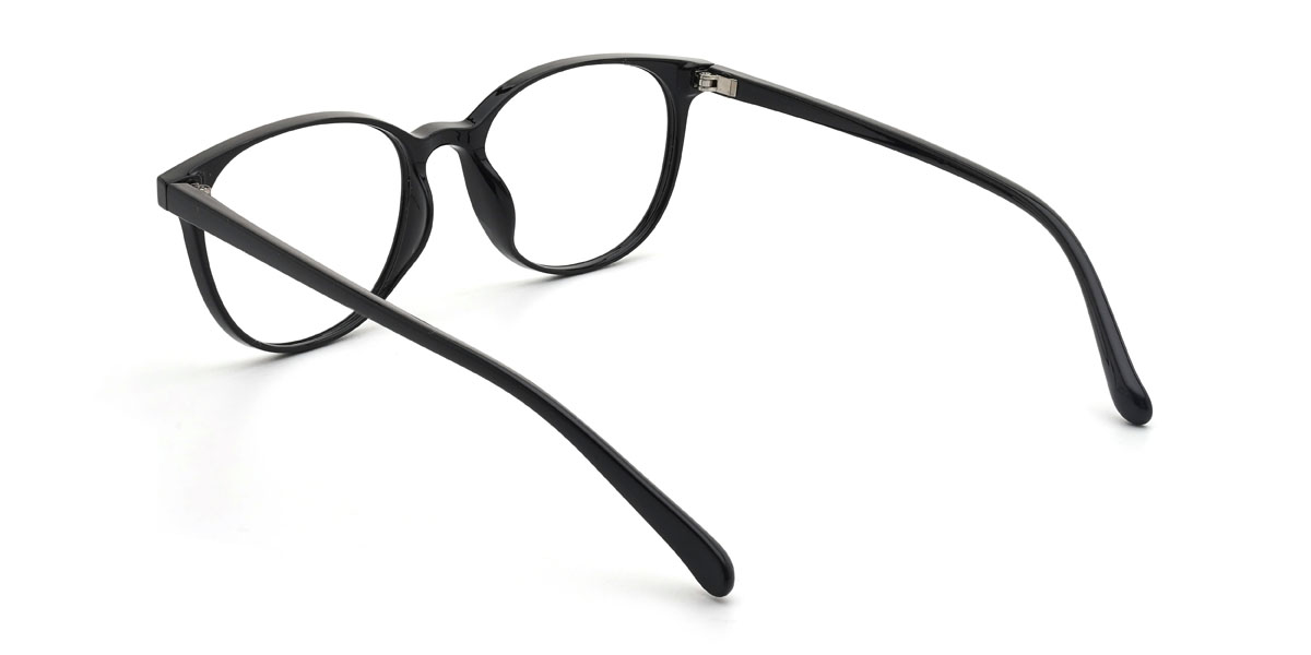 Black Eevee Glasses - Oval Glasses
