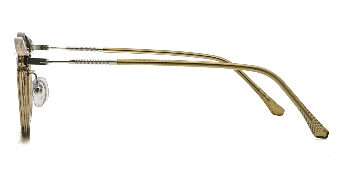 Olive Green Hampton Glasses - Oval Glasses
