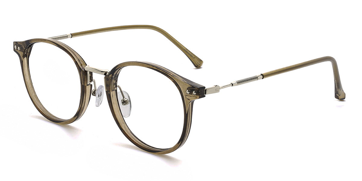 Olive Green Hampton Glasses - Oval Glasses