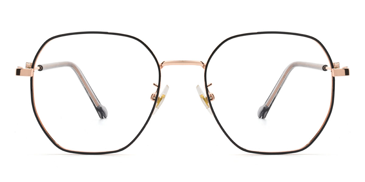 Black Zarina - Oval Glasses