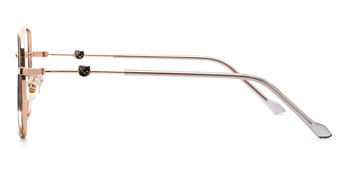Black Zarina Glasses - Oval Glasses