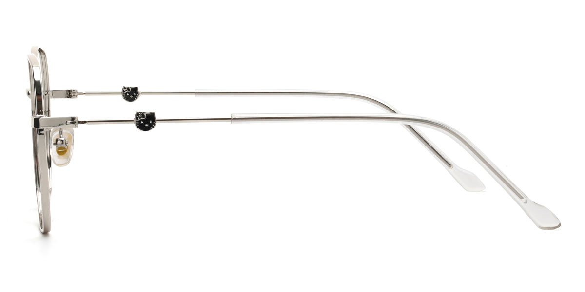 Silver Zarina Glasses - Oval Glasses