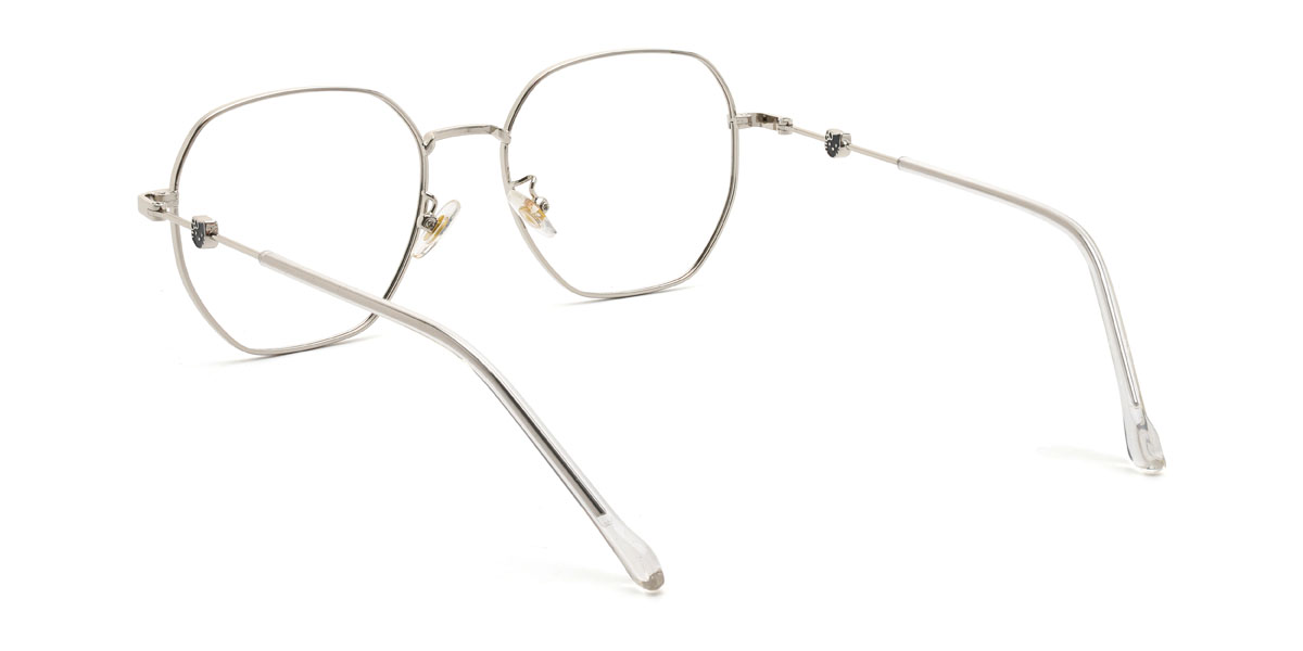 Silver Zarina Glasses - Oval Glasses
