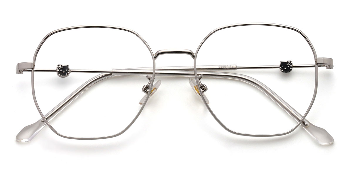 Silver Zarina Glasses - Oval Glasses