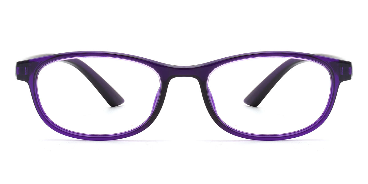 Purple Mivaan - Rectangle Glasses