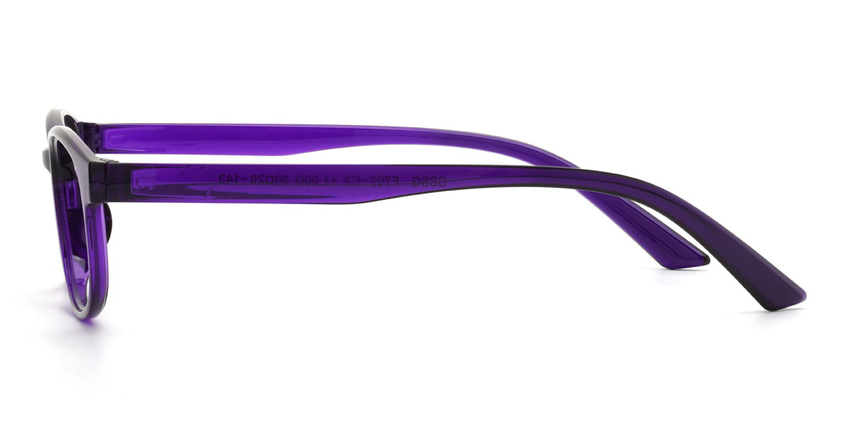 Purple Mivaan Glasses - Rectangle Glasses