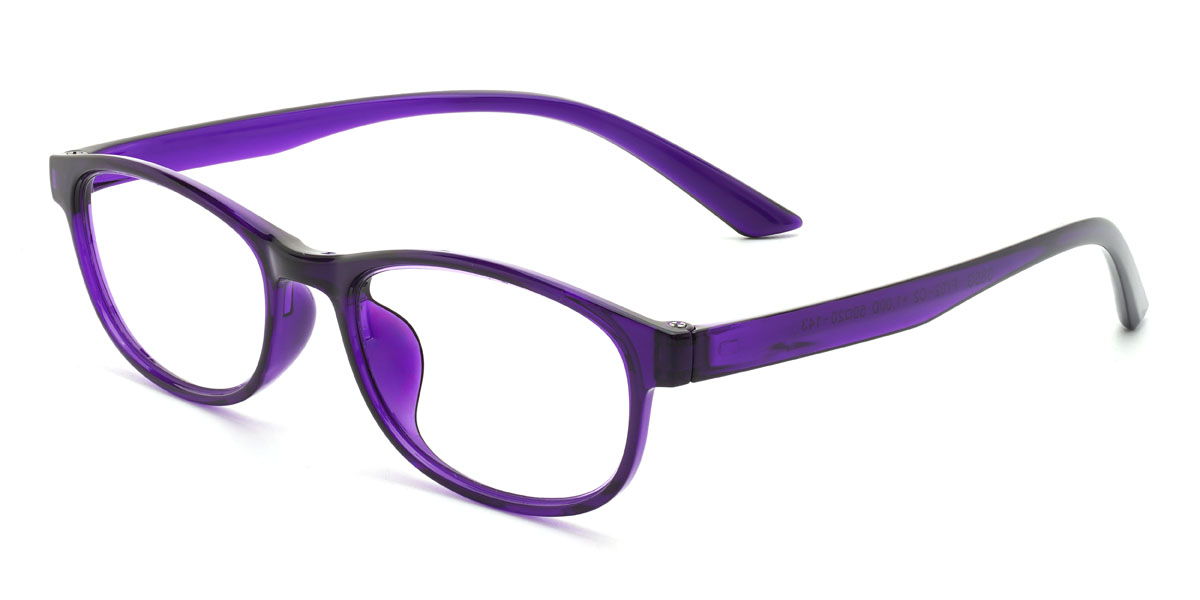 Purple Mivaan Glasses - Rectangle Glasses