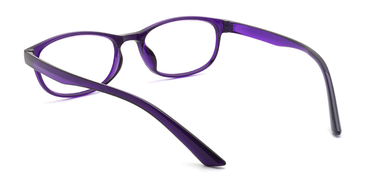 Purple Mivaan Glasses - Rectangle Glasses