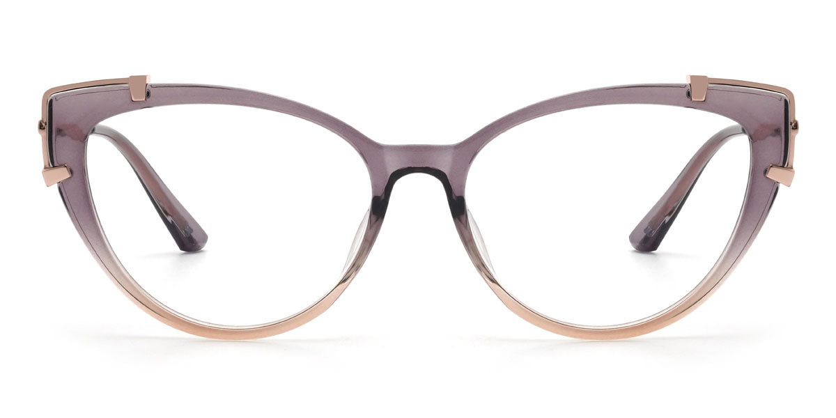 Purple Tawny Lonnie - Cat Eye Glasses