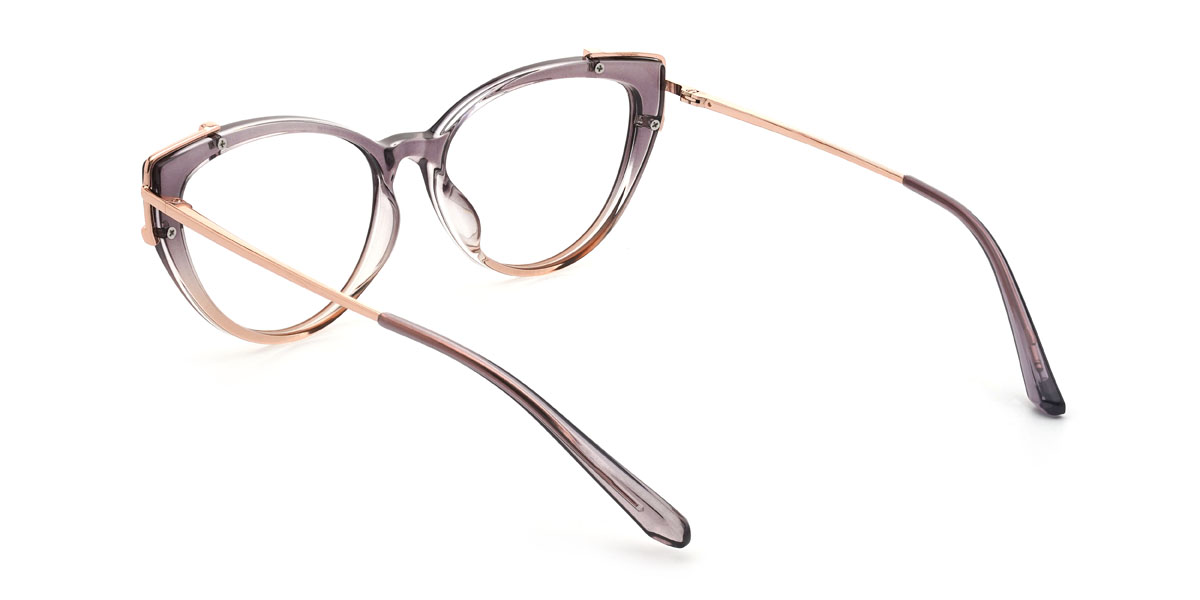 Purple Tawny Lonnie Glasses - Cat Eye Glasses