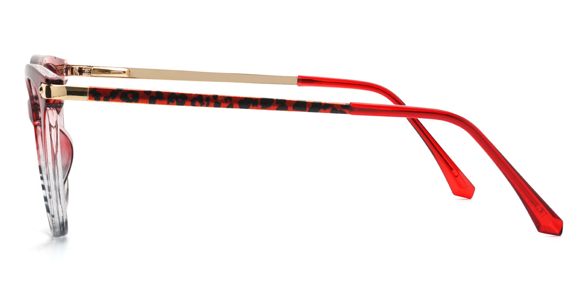 Red Grey Tortoiseshell Astraea Glasses - Cat Eye Glasses