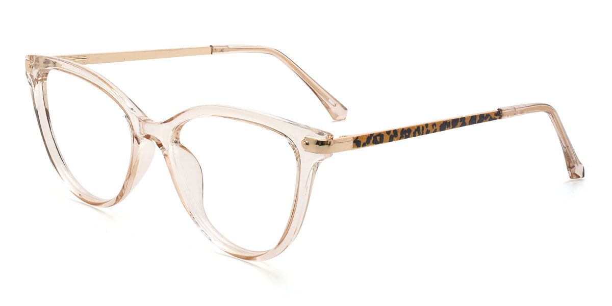 Champagne Astraea Glasses - Cat Eye Glasses