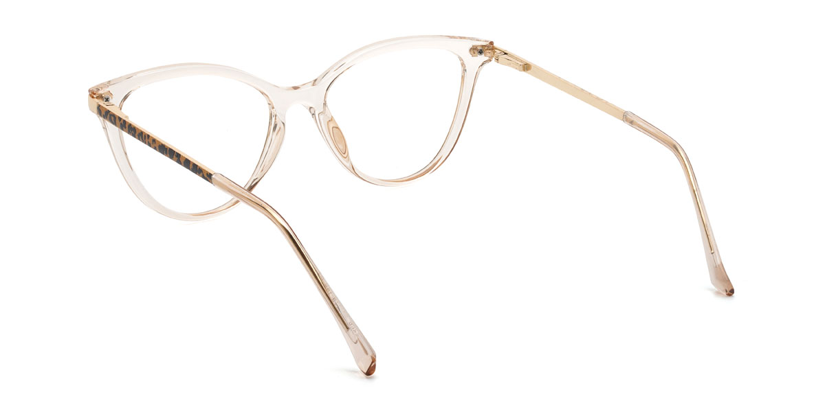 Champagne Astraea Glasses - Cat Eye Glasses