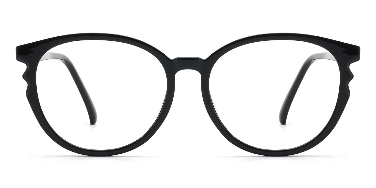 Black Kainoa Glasses - Oval Glasses