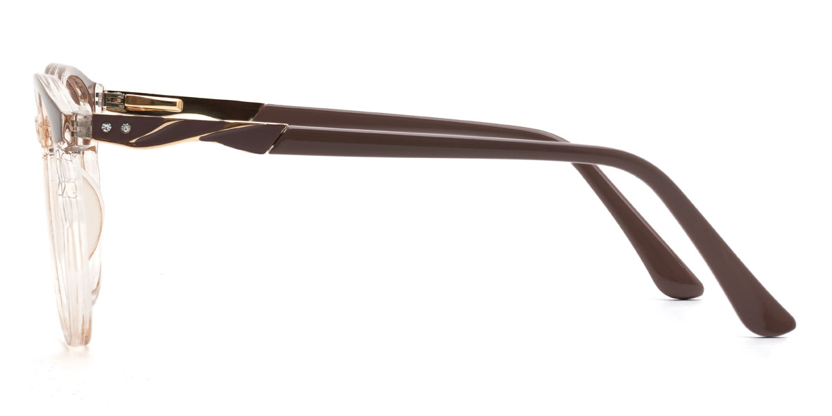 Cameo Brown Clear Kainoa Glasses - Oval Glasses