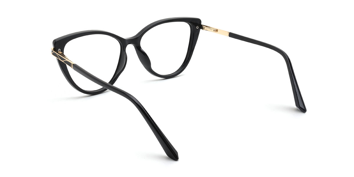 Negro Purity Gafas - Cat Eye Glasses