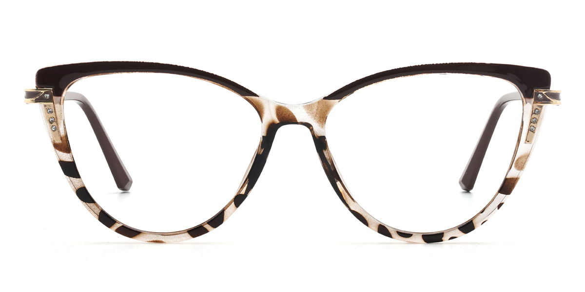 Brown Tortoiseshell Purity - Cat Eye Glasses