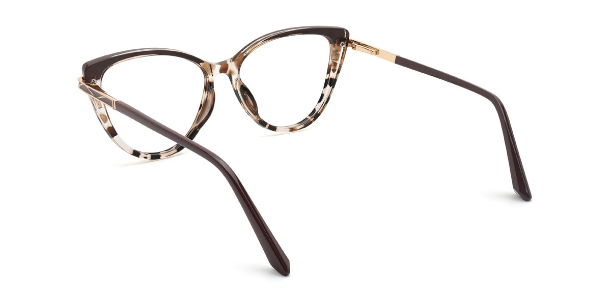 Marrom Tartaruga Purity Óculos - Cat Eye Glasses