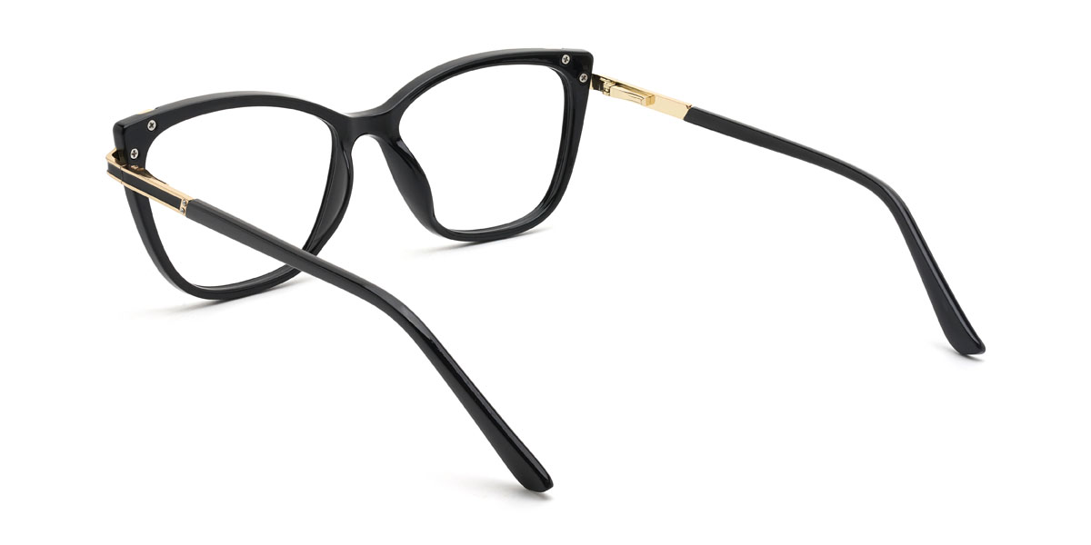 Black Connie Glasses - Cat Eye Glasses