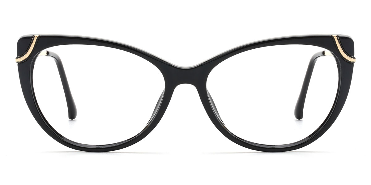 Black Ileana - Cat Eye Glasses