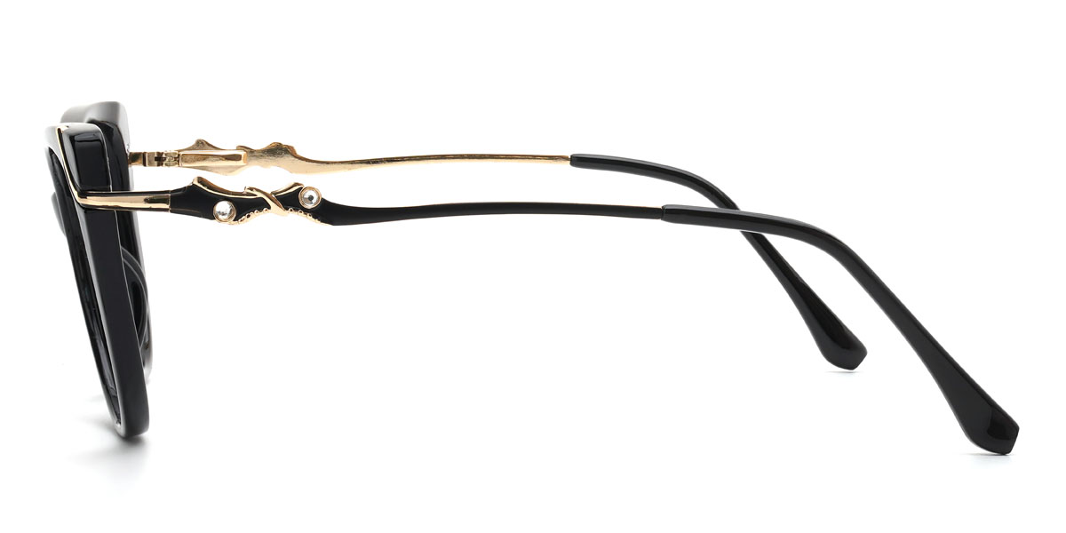 Preto Ileana Óculos - Cat Eye Glasses