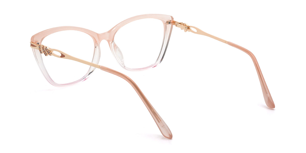 Rose Pink Milla Glasses - Cat Eye Glasses