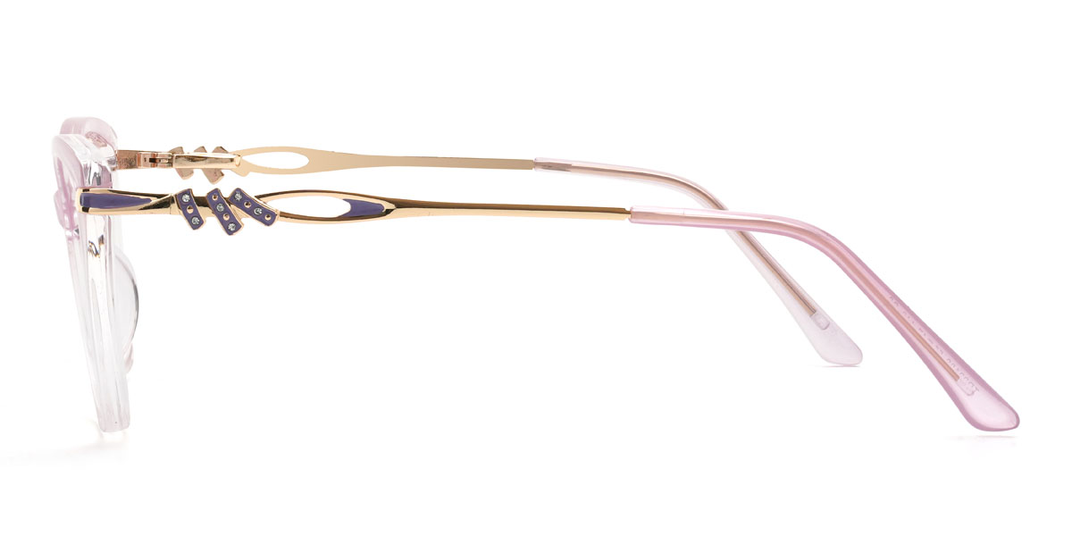 Degradado Claro Rosa Milla Gafas - Cat Eye Glasses