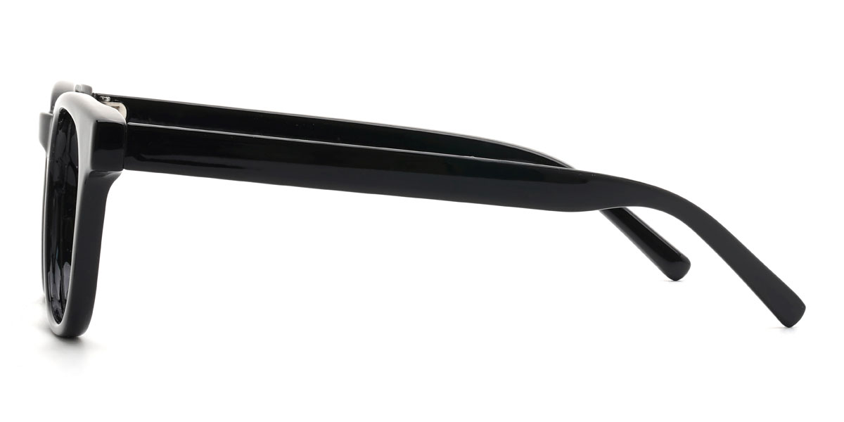 Black Niall Glasses - Oval Glasses