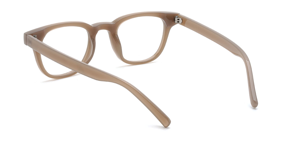 Brown Niall Glasses - Oval Glasses