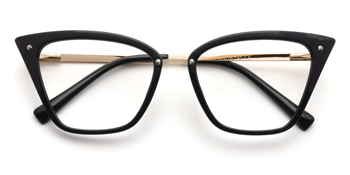 Black Gentry Glasses - Cat Eye Glasses